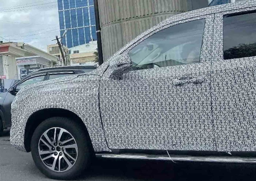 2024 MG Gloster Facelift Spied Testing Ahead Of Launch In India