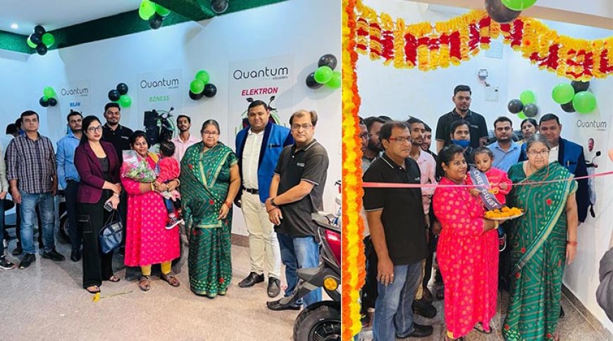 Quantum Energy Inaugurates New EV Showroom in Noida